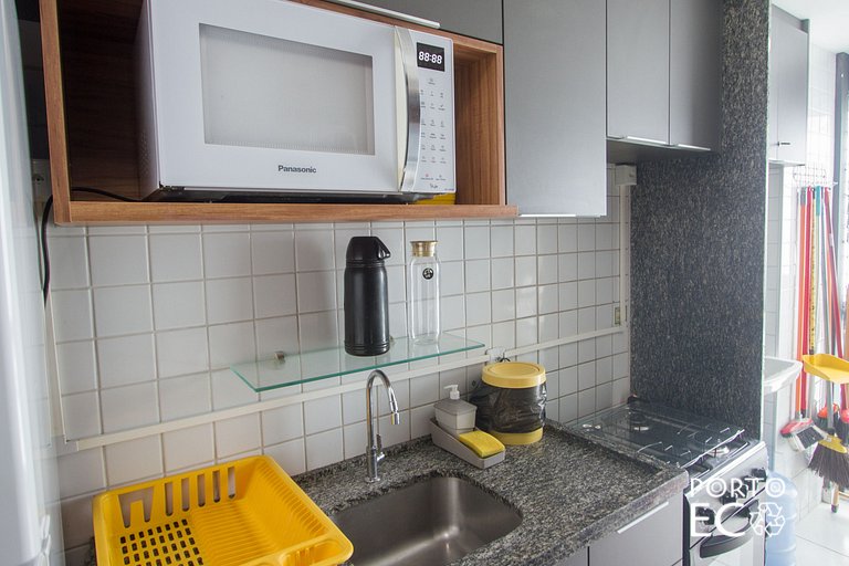 Apartamento Frente Piscina no Village em Porto de Galinhas